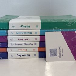 Blueprint MCAT Prep Books.