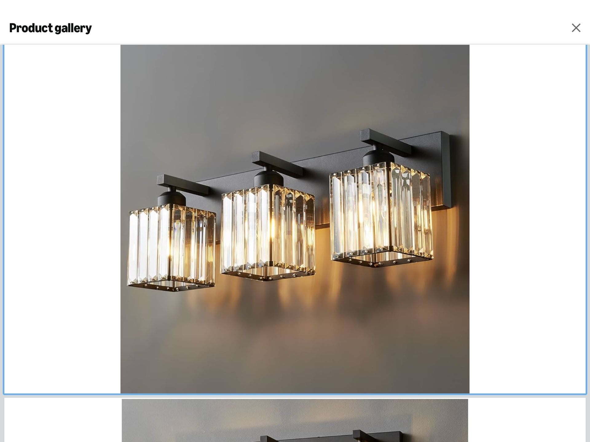 Vanity Light Three Bulb