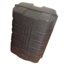 Hard Plastic Wheeled Case, Portable Storage, Transport Container
