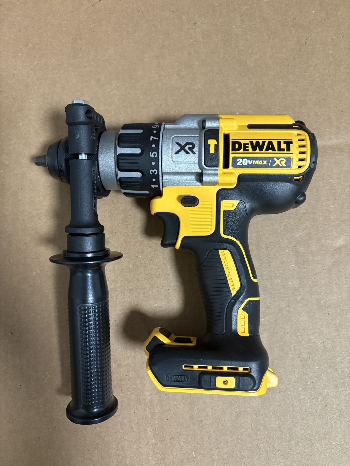 DEWALT XR 20v Brushless Cordless 3 Speed Hammer Drill Tool Only