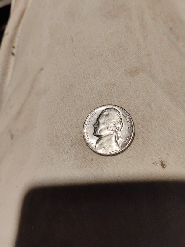 1964 D Over D Jefferson Nickel