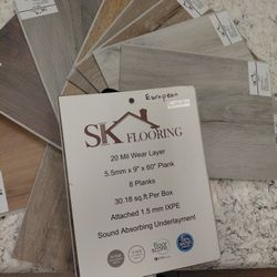Vinyl Plank Flooring With Attached Pad