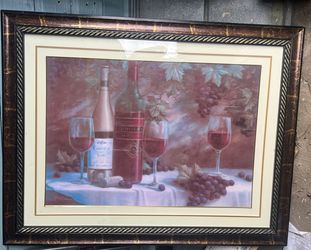 Wine Wood Picture