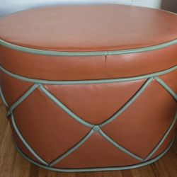 Fancy Ottoman Storage Container 