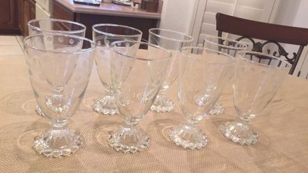 8 Dessert Glasses