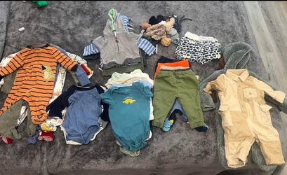 Baby Boy Clothes Bundle 0-3M / 3M (50+ Pieces)