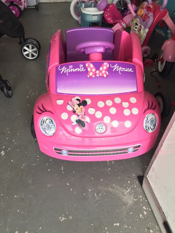 minnie mouse power wheels 4 wheeler