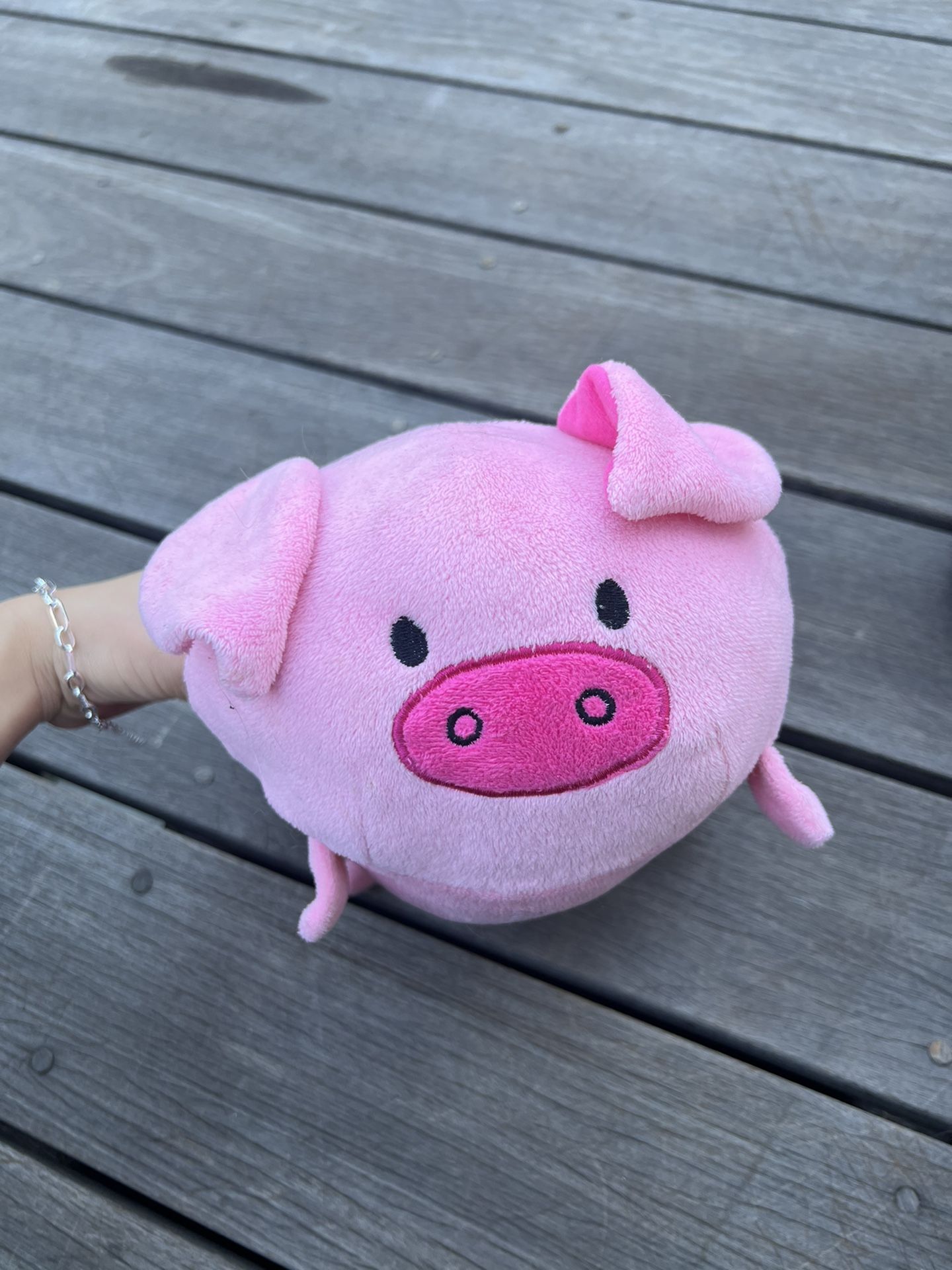 Bun Bun Pink Pig Plush 8" Stuffed Animal