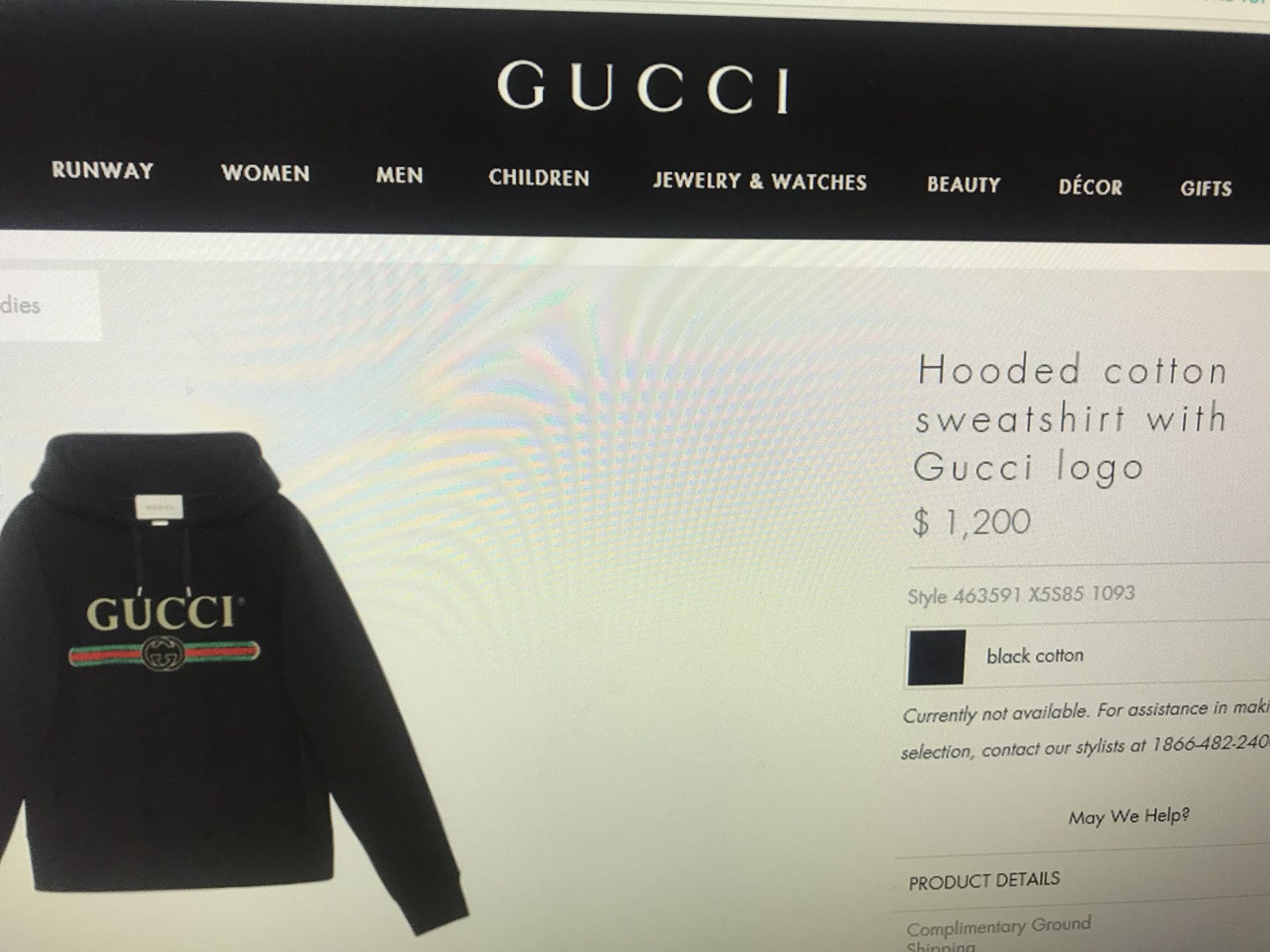 Gucci hooded jacket