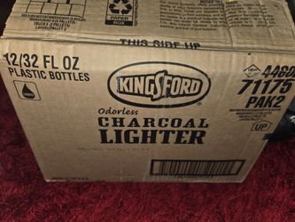 Kingsford orderless charcoal lighter 12/32 oz bottles