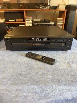 Sony CDP-CE405 5-Disc Carousel CD Changer - Tested & Working