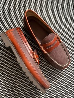 L.L.Bean Allagash Bison Penny Loafers (Near Mint Condition) Size 9