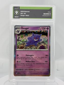 Pokémon 2023 Gengar HOLO Scarlet & Violet 094/165