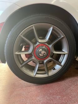 Fiat 500 Abarth Alloy Wheel ( sold as set for $600 / pickup only )