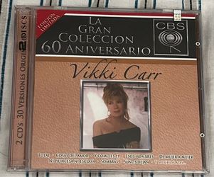 Vikki Carr La Gran Coleccion 60 Aniversario 2 CD 30 Exitos NEW SEALED