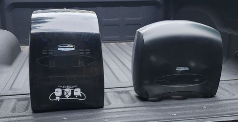 Commercial Paper Towel Dispenser & Toilet Paper Dispenser BOGO 4 Sale...