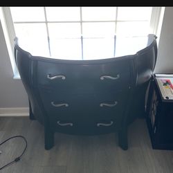 Unique Black Dresser 