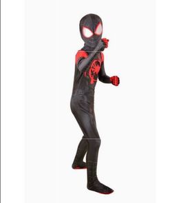 Spiderman Superhero Halloween Costume Bodysuits Unisex Spandex Cosplay Costumes for Kids• Retails $36.99