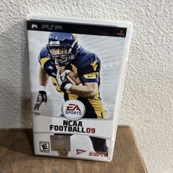 PSP Game NCAA Football 09 
