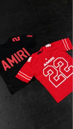 Amiri Jersey Shirt Black / Red