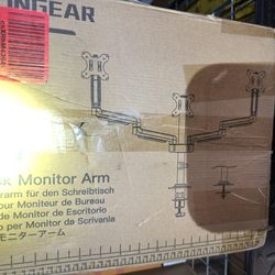 Irongear Triple Monitor Stand for 17-27 inch Screens, Triple Monitor Mount with Gas Spring Monitor Arms Fits Up to 17.6 lbs, Monitor Desk Mount with C