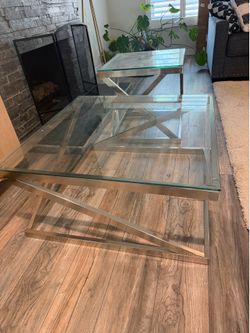 Modern coffee table & end table