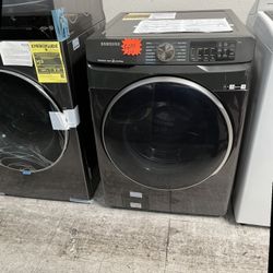 black samsung cubic feet washer 
