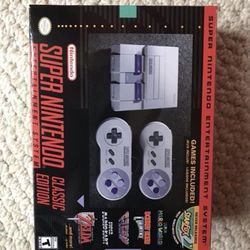 New super Nintendo NES classic