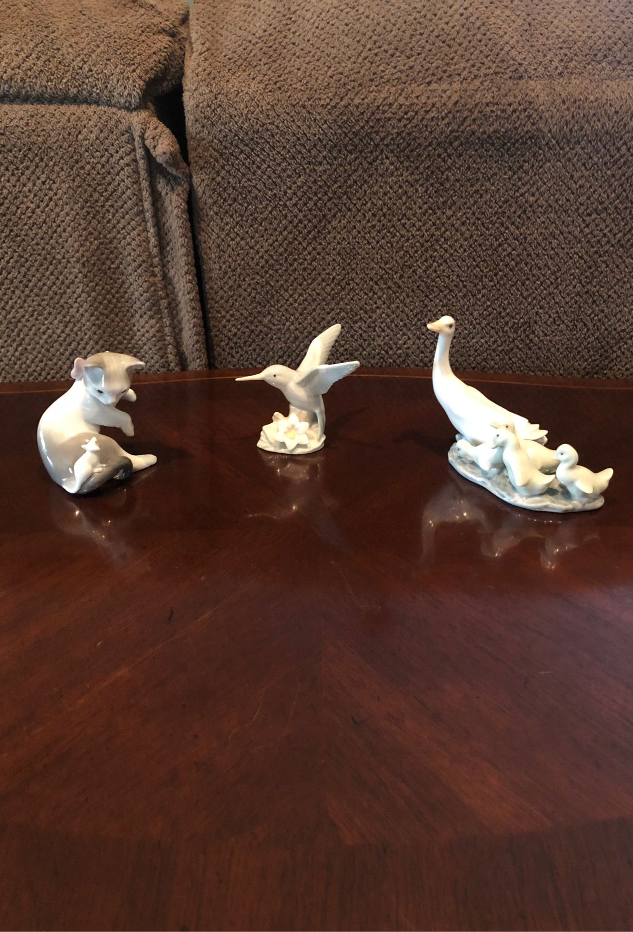 Porcelain figurines