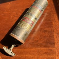 Rare WW2 Air Corps US Army Type A-2 Fire Extinguisher Fyr-Fyter 1 Quart