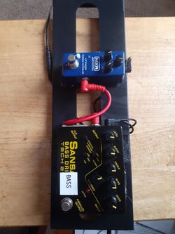 Samsamp D.I  and more bass octave peddle