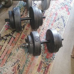 (3) 20lbs Dumbbells for sale