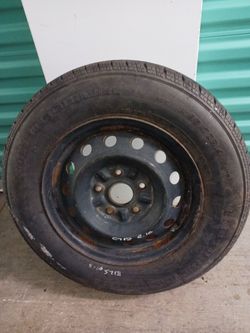 Single Tire And Rim 195/75/14