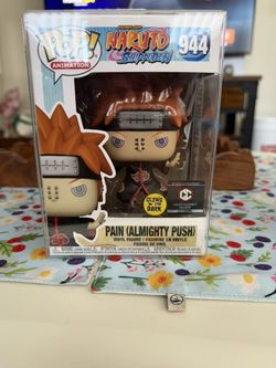 Funko Pop! Naruto Shippuden: Pain (Almighty Push) Glow 944 Chalice Exclusive