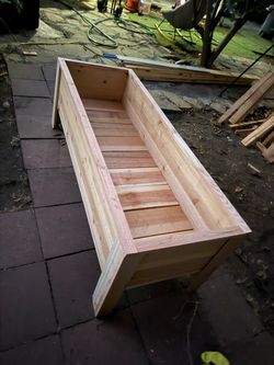 Large Wooden Raised Garden Planter Box