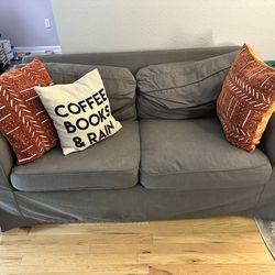 Grey Couch- Washable Covers