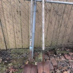 Two shovels