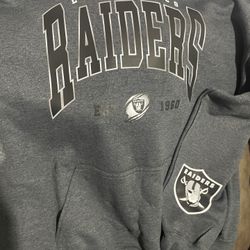 Large Raiders Hoodie