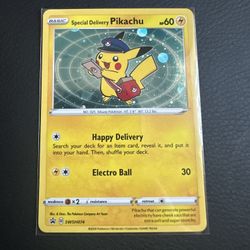 Pokemon Special Delivery Pikachu Promo 