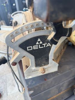 Delta table saw & Dewalt miter saw