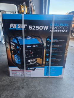 5250 watt Dual Fuel Inverter Generator