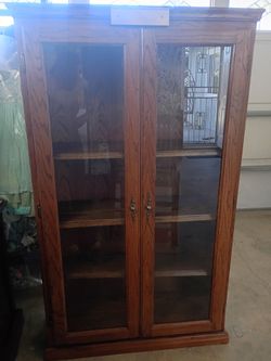 Wooden glass Shelf
