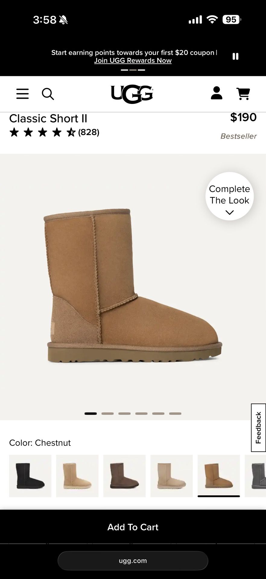 Uggs Classic Short II