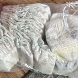 Pampers Swaddlers Diapers- Sizes 1 And 2