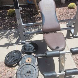 Rack With Weights 