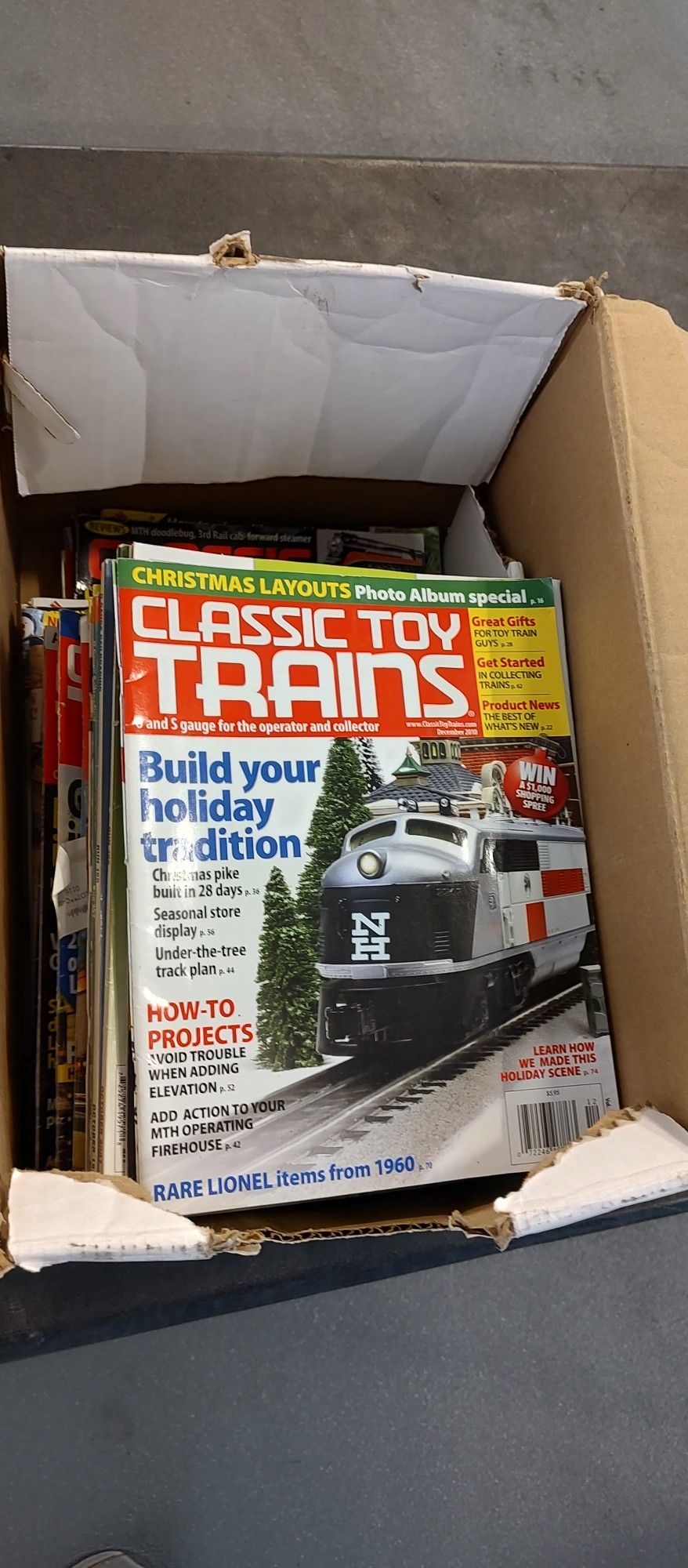 Toy Trains Magazines Assorted
