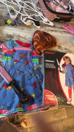 Toddler 4T Chucky costume Toddler for Chucky costume