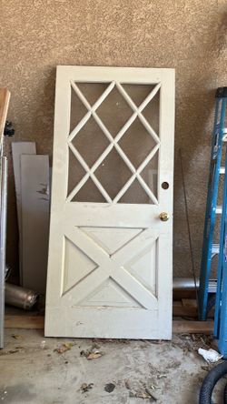 Antique front door