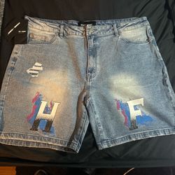 Homme Femme Denim Shorts