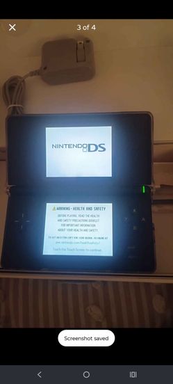 Nintendo DS Lite Handheld Gaming Console